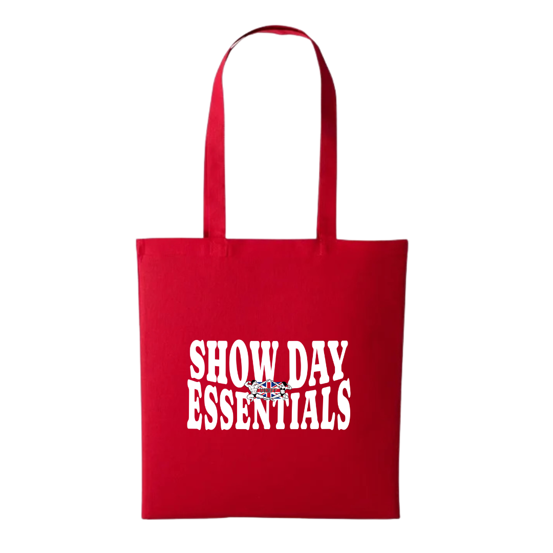 UKBFF Show Day Essentials - Tote Bag/Red