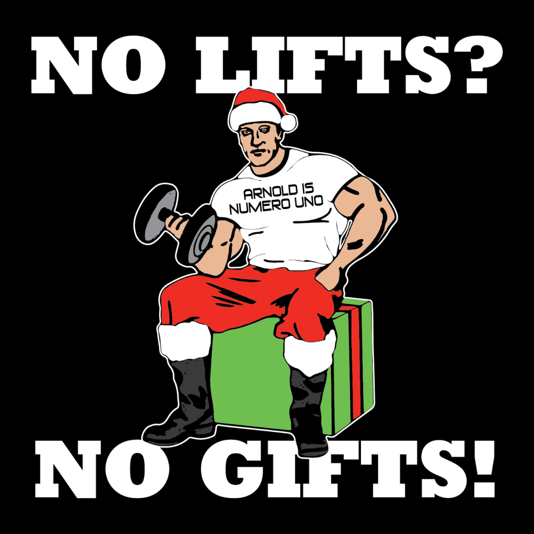 No Lifts? No Gifts - Black T-Shirt
