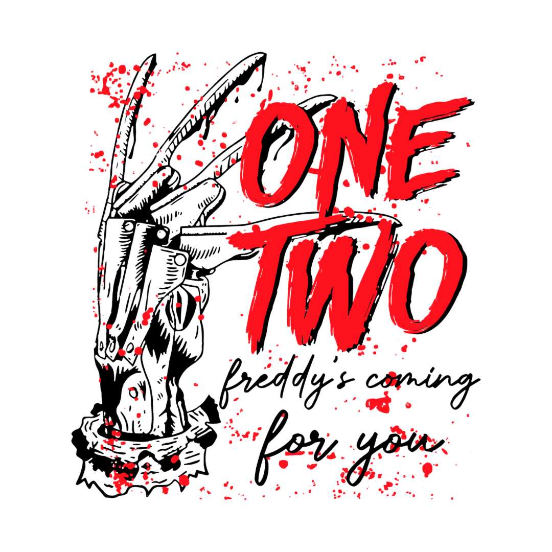 One Two Freddy’s Coming For You - Natural Cotton Shopper