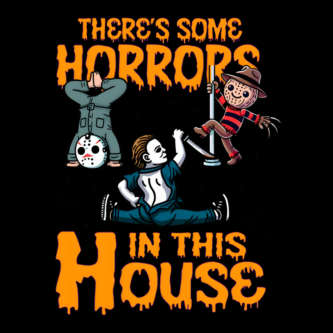 There’s Some Horrors In This House - Black Mini Bag