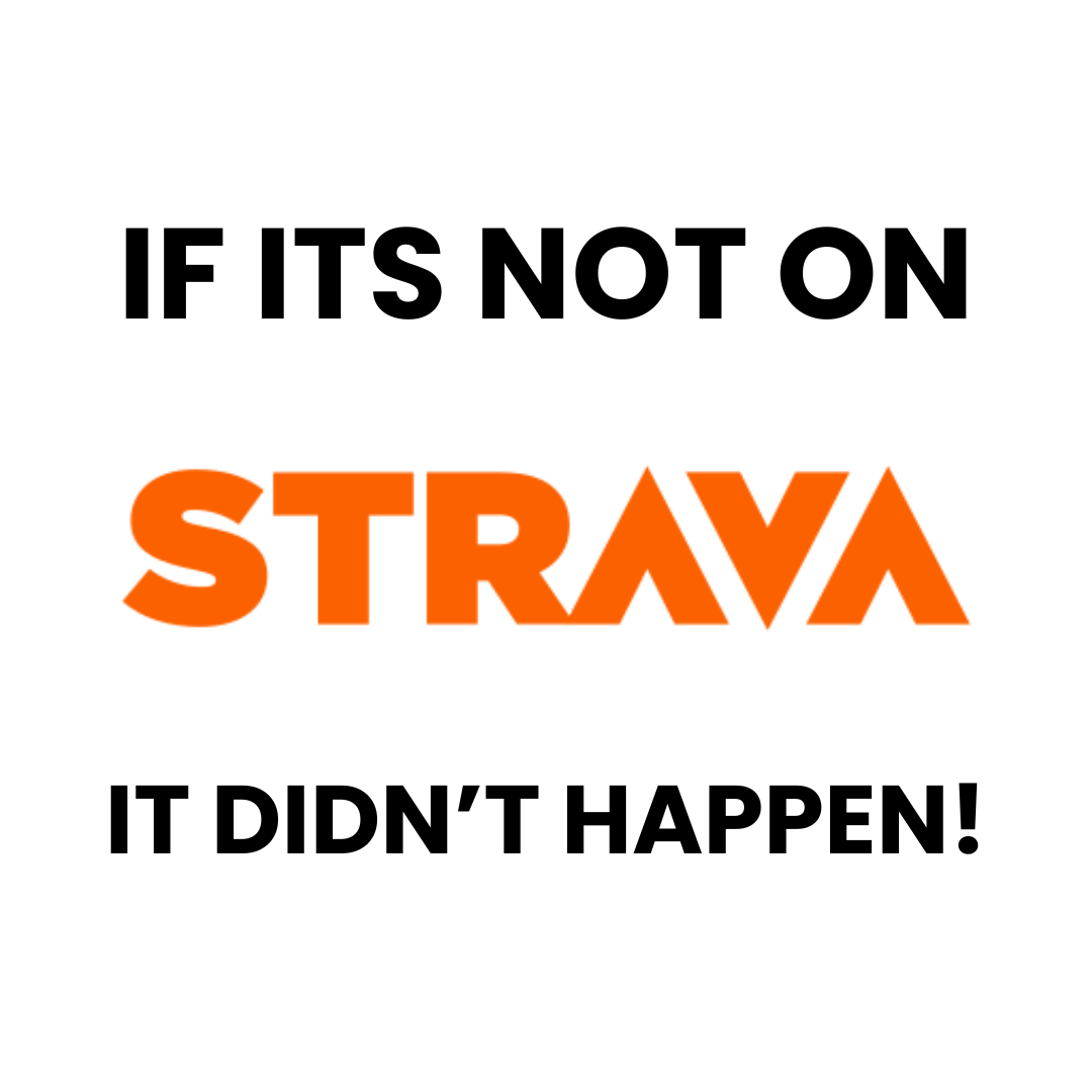 If Its Not On Strava It Didn’t Happen - White Mini Tote Bag