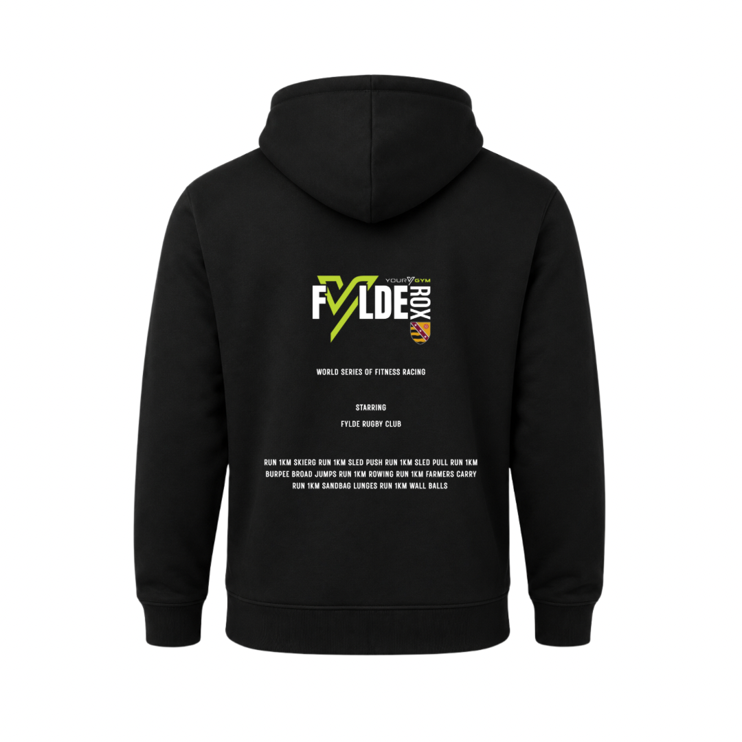 Fylde Rox Hoodie - Black
