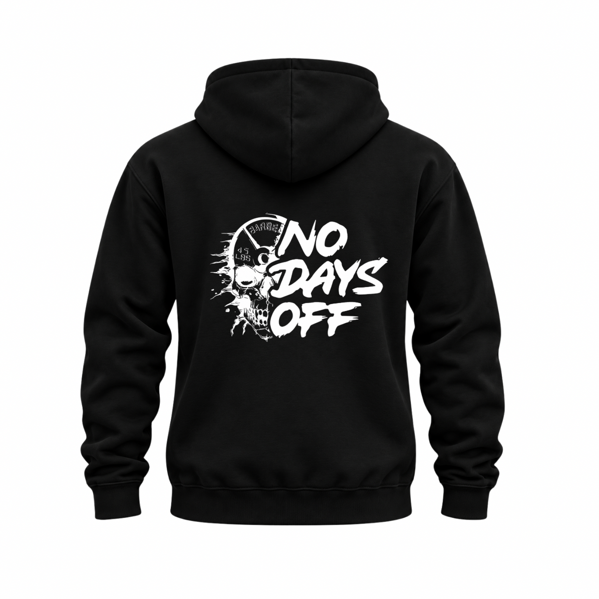 No Days Off Hoodie - Black