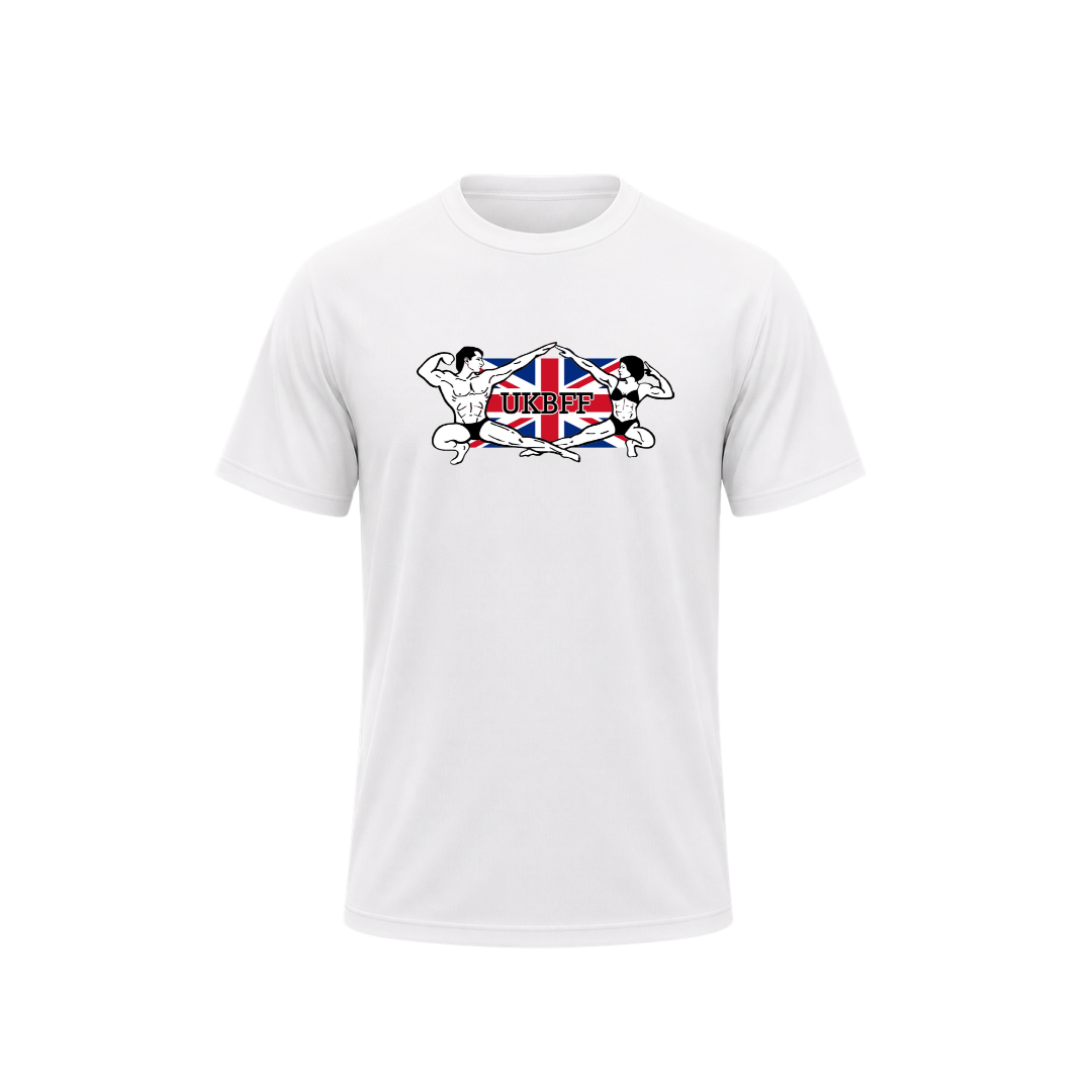 UKBFF Logo Cool T-Shirt - White