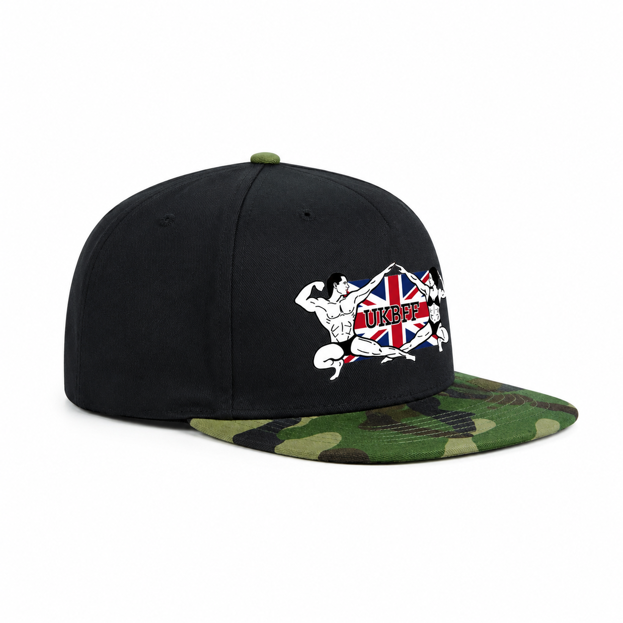 UKBFF Logo Black/Camo Snapback