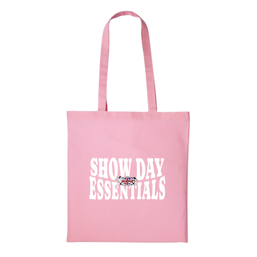 UKBFF Show Day Essentials - Tote Bag/Light Pink