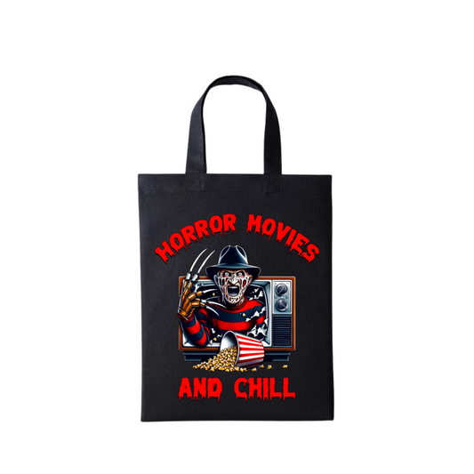 Horror Movies & Chill - Black Mini Bag