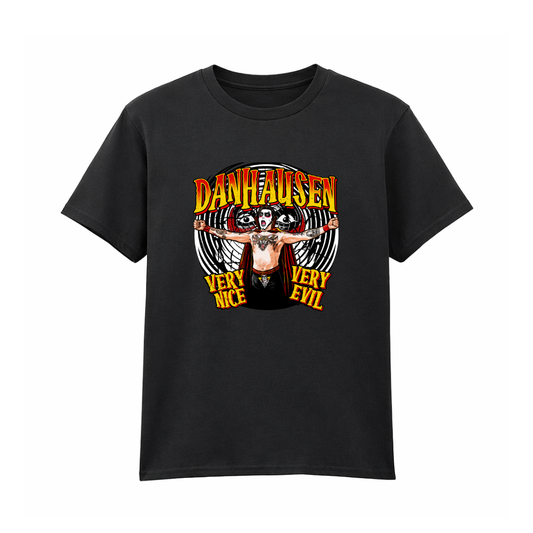 Danhausen Very Nice Very Evil - Kids Black T-Shirt
