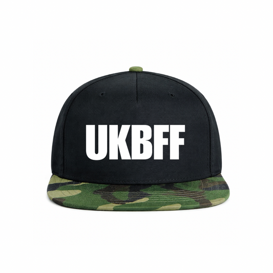 UKBFF Black/Camo Snapback