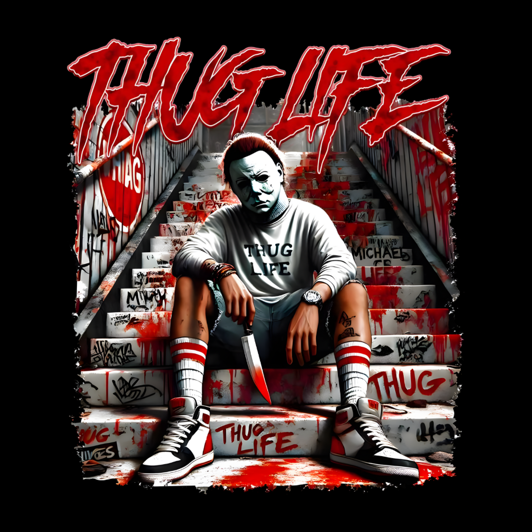 Thug Life - Black T-Shirt