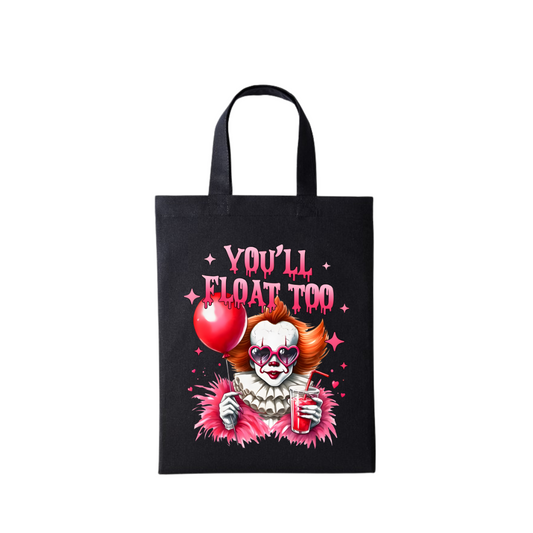 You’ll Float Too - Black Mini Bag