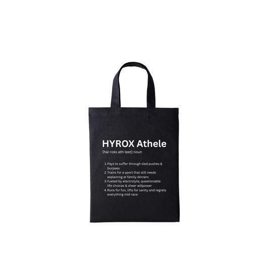 Hyrox Athlete - Black Mini Bag