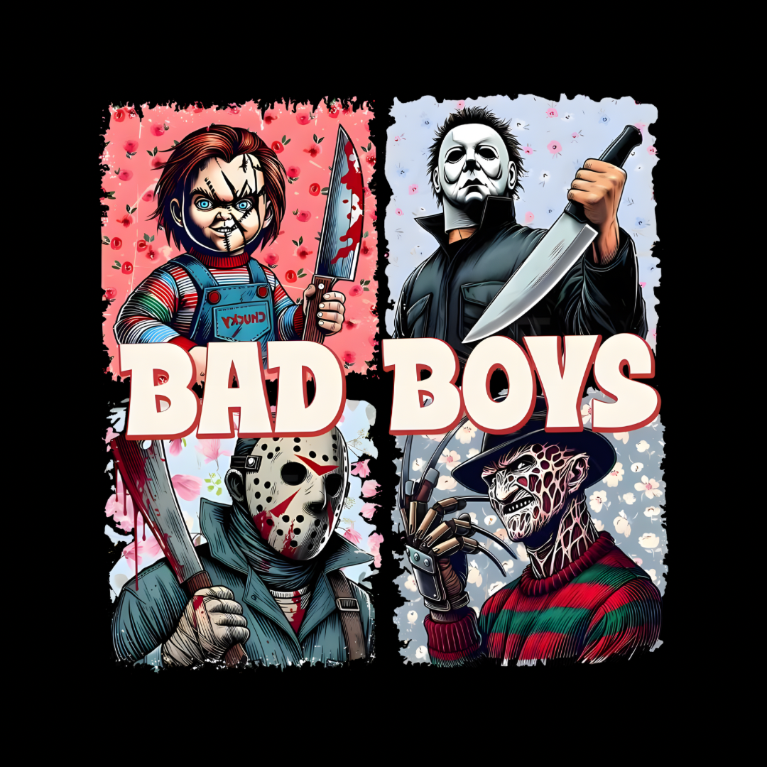 Bad Boys - Black Cotton Shopper