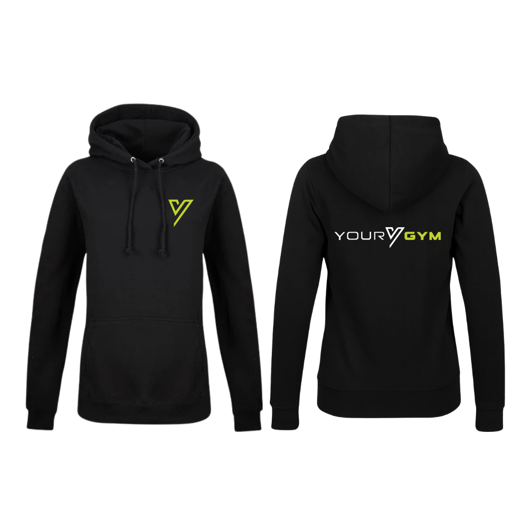 YourGym Women’s Hoodie - Black