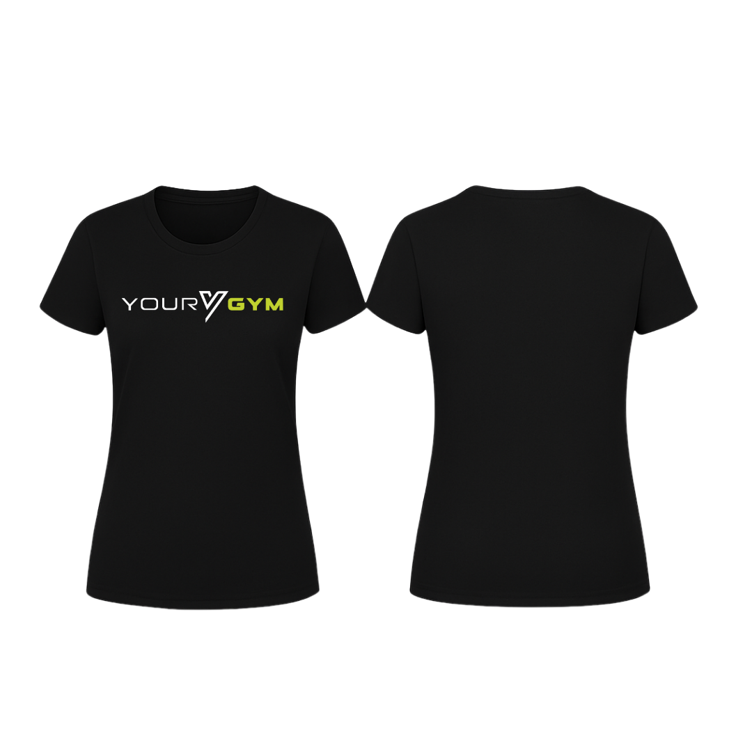 YourGym Logo Women’s Cool T-Shirt - Black