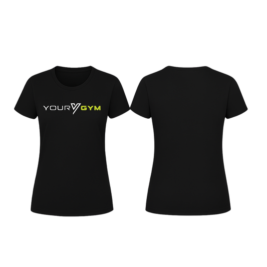 YourGym Logo Women’s Cool T-Shirt - Black