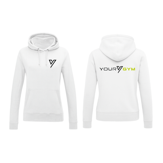 YourGym Women’s Hoodie - White
