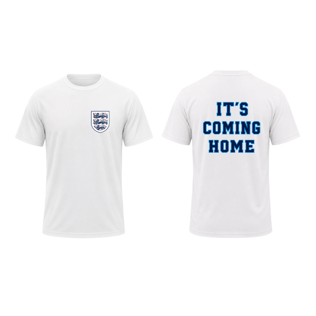England It’s Coming Home Cool T-Shirt - White