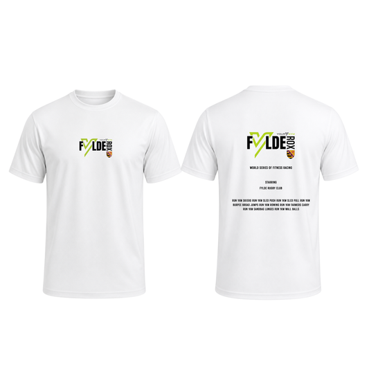 Fylde Rox Cool T-Shirt - White