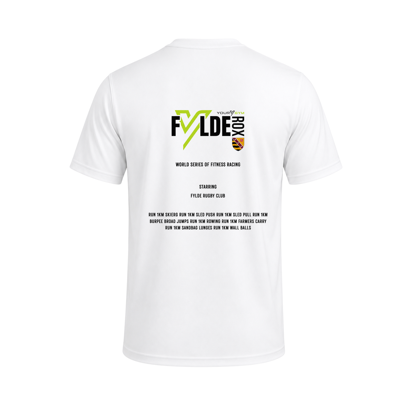 Fylde Rox Cool T-Shirt - White