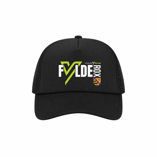Fylde Rox Trucker SnapBack - Black/Black