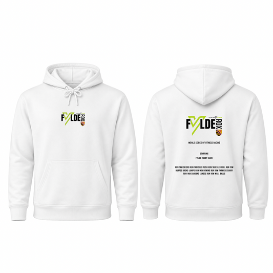 Fylde Rox Hoodie - White