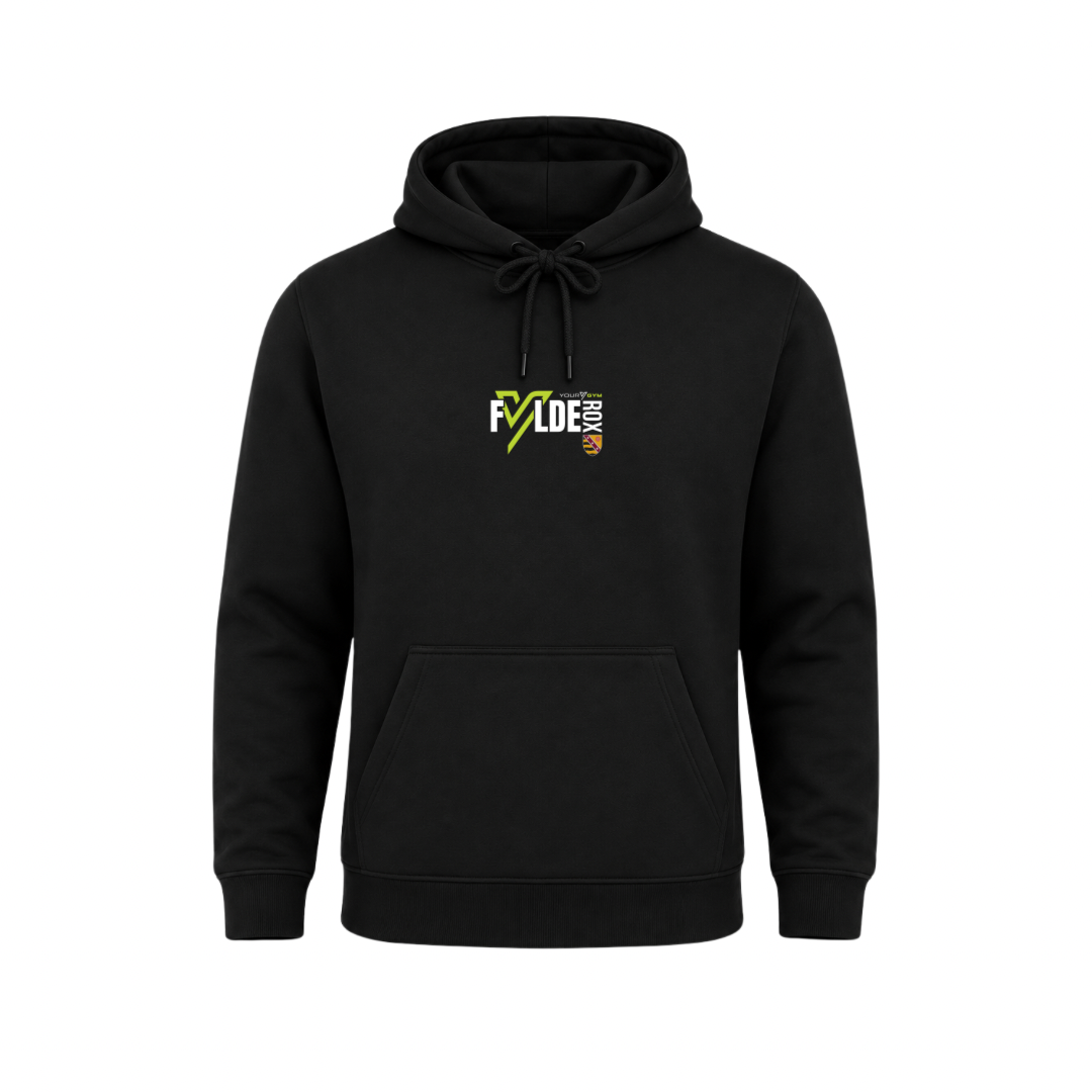 Fylde Rox Hoodie - Black
