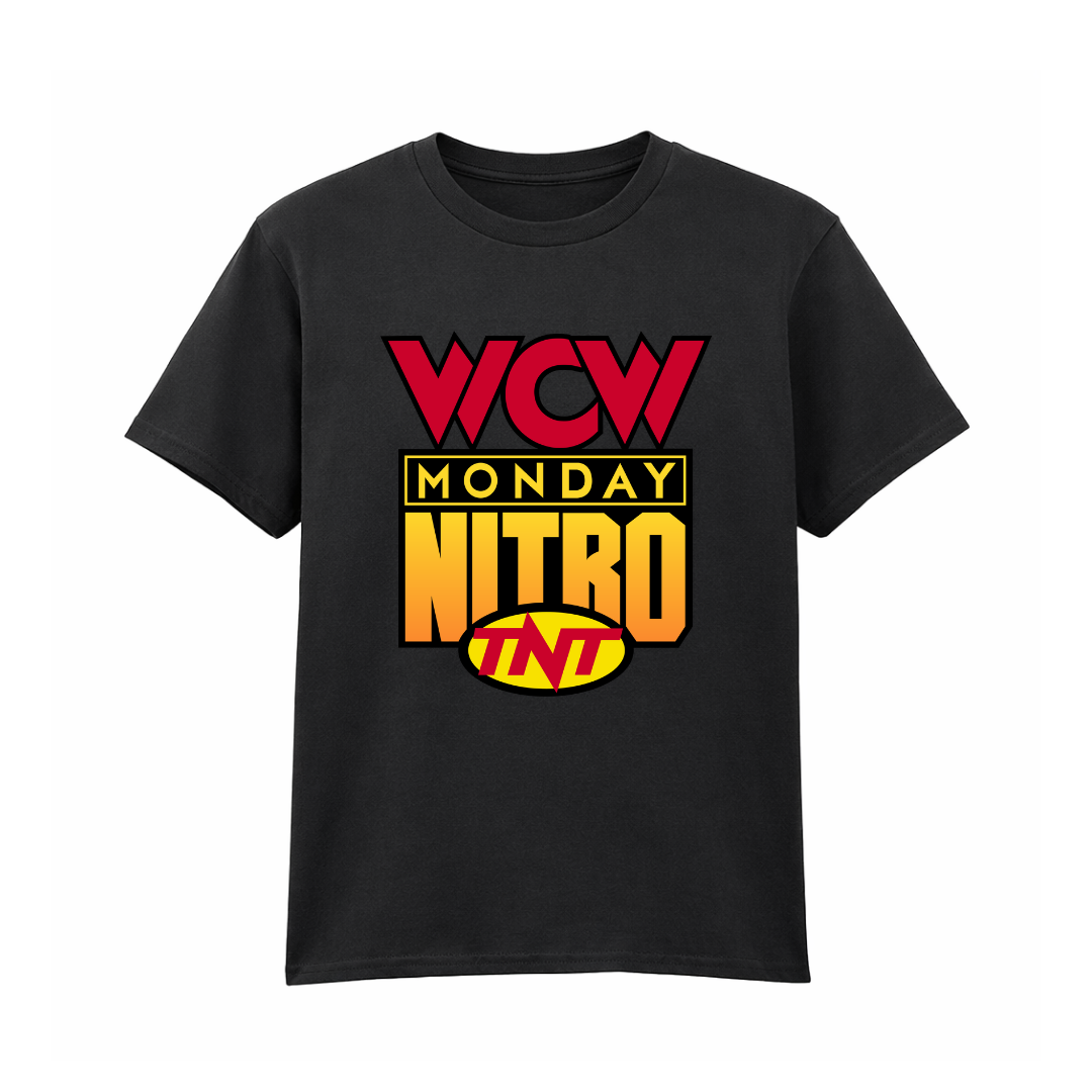 WCW Monday Nitro - Black T-Shirt