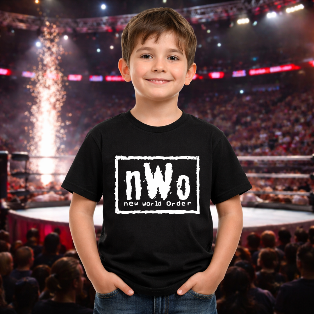 NWO - Kids Black T-Shirt