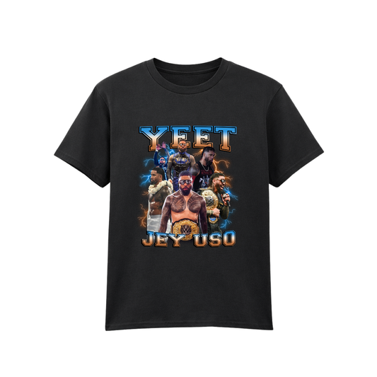 Jey Uso Yeet - Kids Black T-Shirt