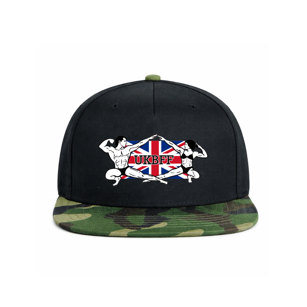 UKBFF Logo Black/Camo Snapback