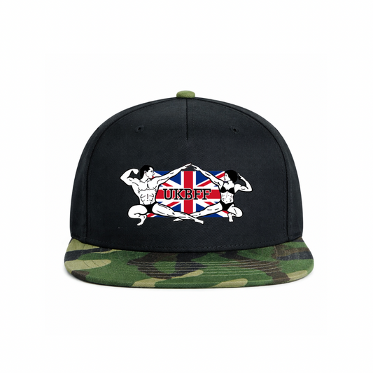 UKBFF Logo Black/Camo Snapback