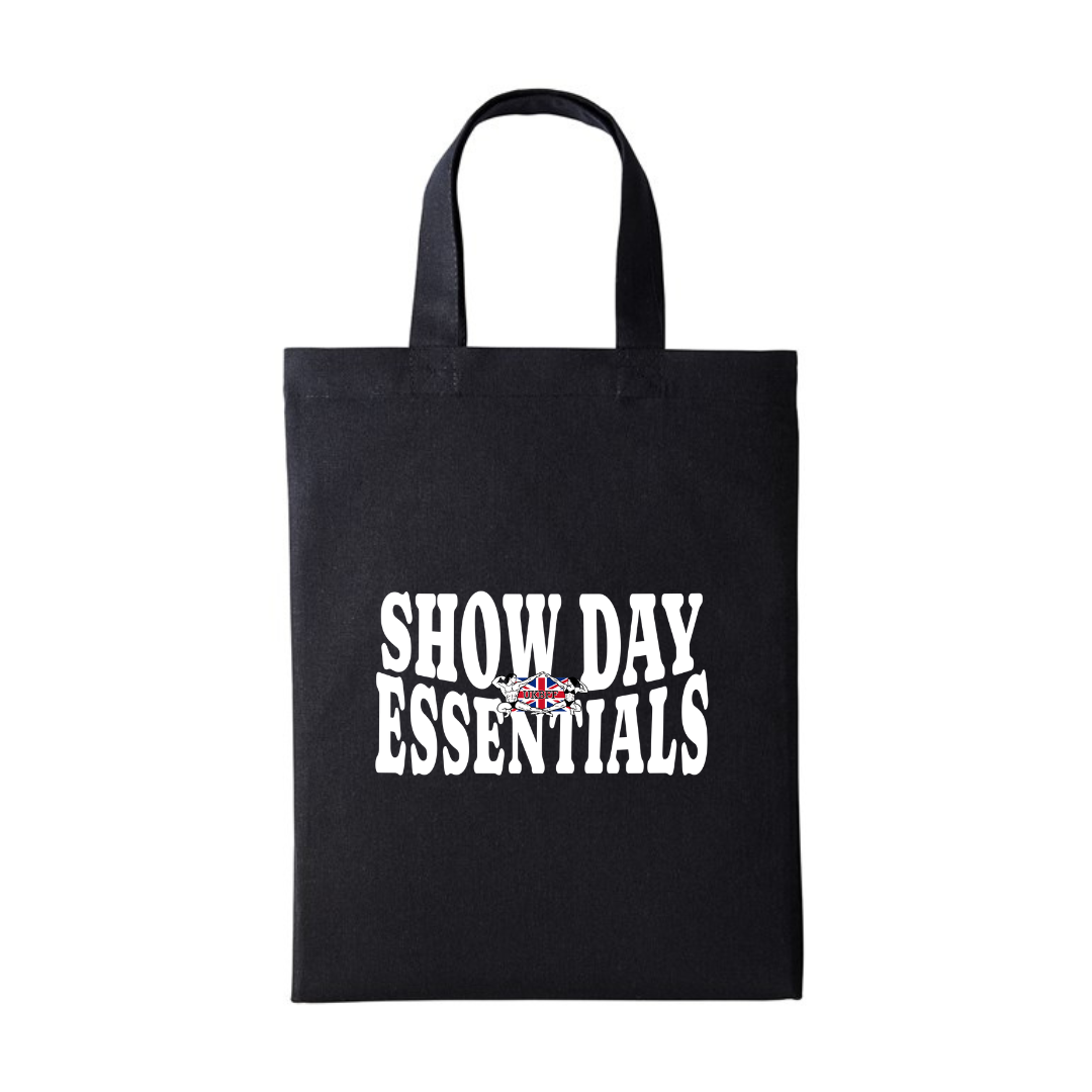UKBFF Show Day Essentials - Mini Tote Bag/Black