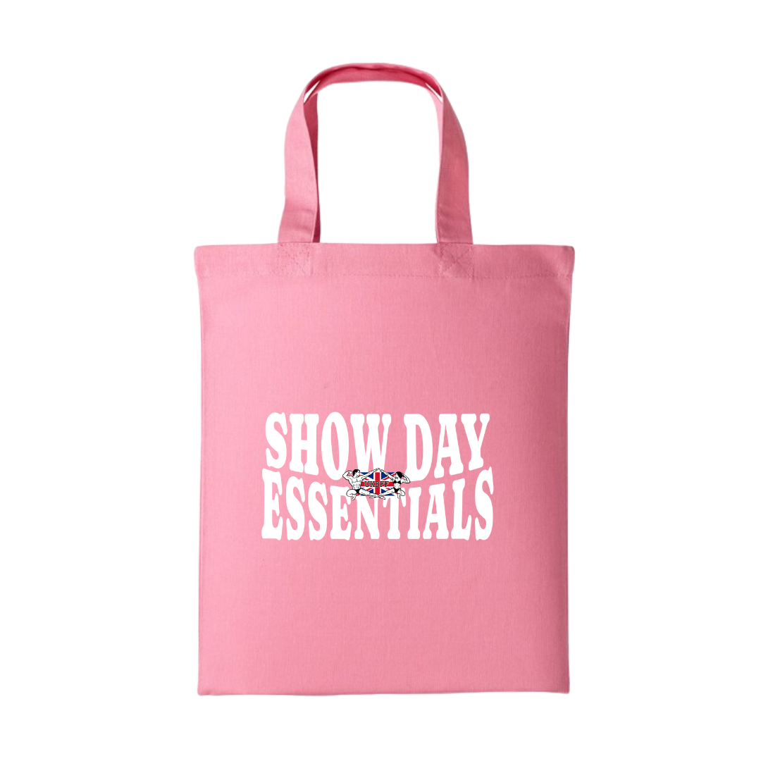 UKBFF Show Day Essentials - Mini Tote Bag/Light Pink