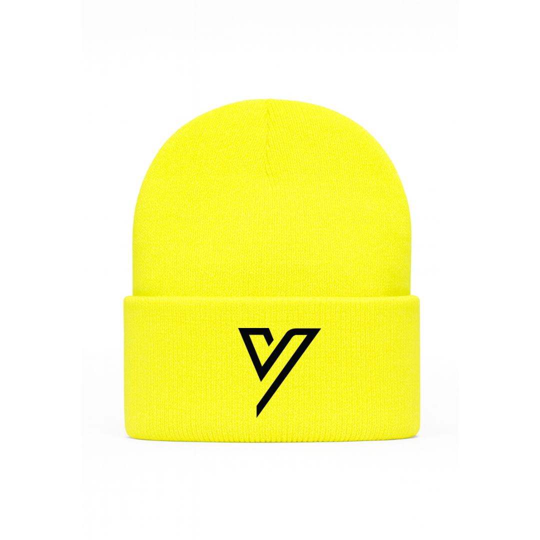YourGym Icon Beanie - Fluorescent Yellow