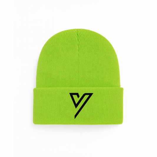 YourGym Icon Beanie - Fluorescent Green