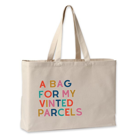 A Bag For My Vinted Parcels - Luxe Tote Bag