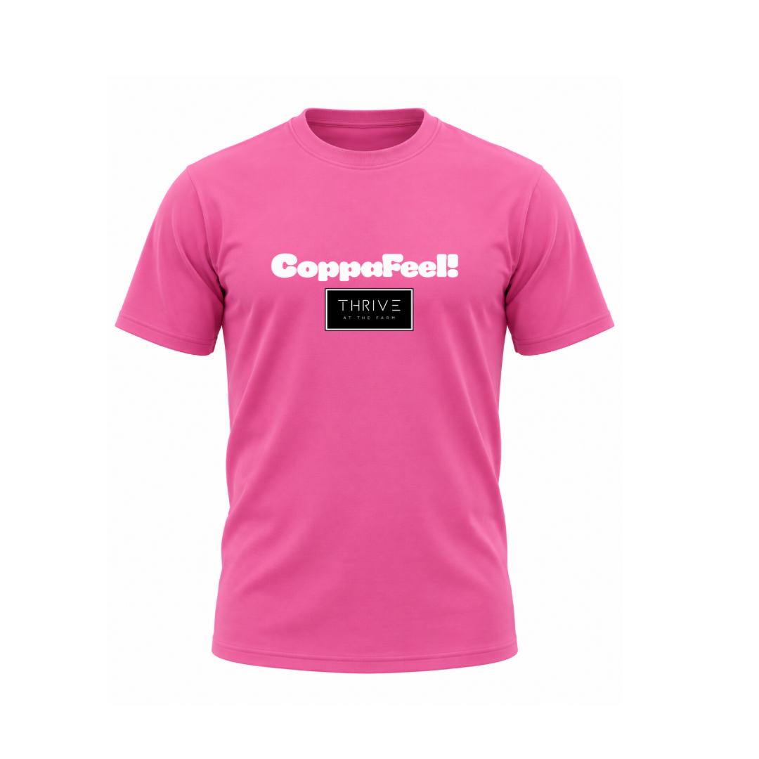 Thrive ‘Coppa Feel’ Men’s Performance T-Shirt - Electric Pink