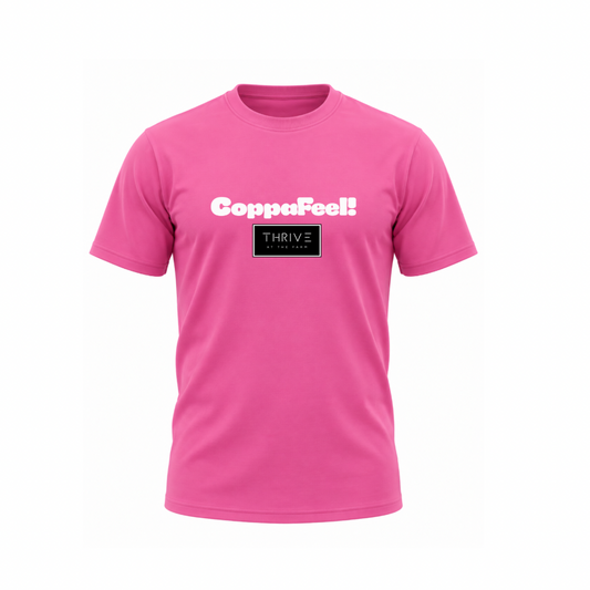 Thrive ‘Coppa Feel’ Men’s Performance T-Shirt - Electric Pink