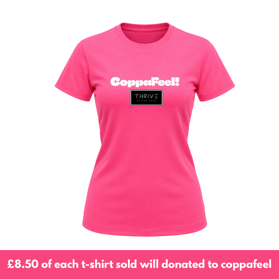 Thrive ‘Coppa Feel’ Women’s Performance T-Shirt - Lightning Pink