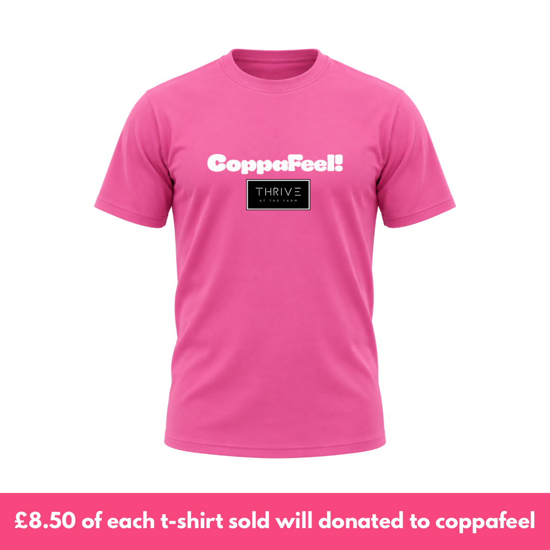 Thrive ‘Coppa Feel’ Men’s Performance T-Shirt - Electric Pink