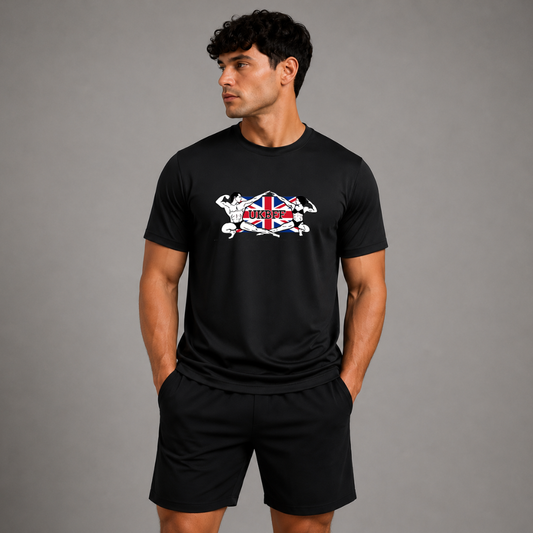 UKBFF Logo Cool T-Shirt - Black