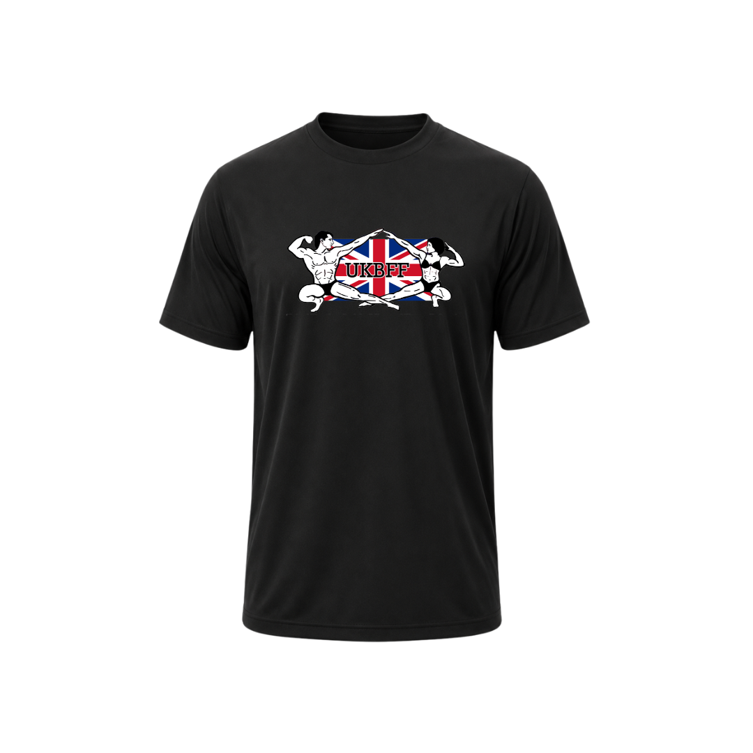 UKBFF Logo Cool T-Shirt - Black
