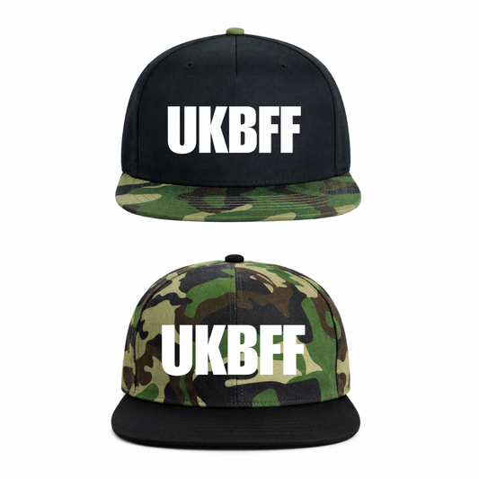 UKBFF Camo Snapback - Double Pack